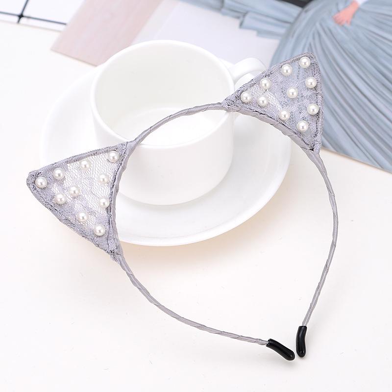 Lace Cat Ears & Rabbit Ears Women's Headband - Cute Face Washing Hair Accessory