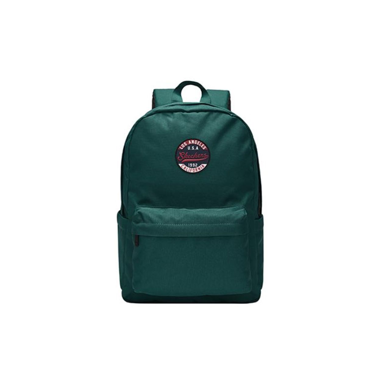 Skechers American Retro Student Zipper Fabric Backpack Unisex Backpack Dark-Green L323U120-00AS Jasper