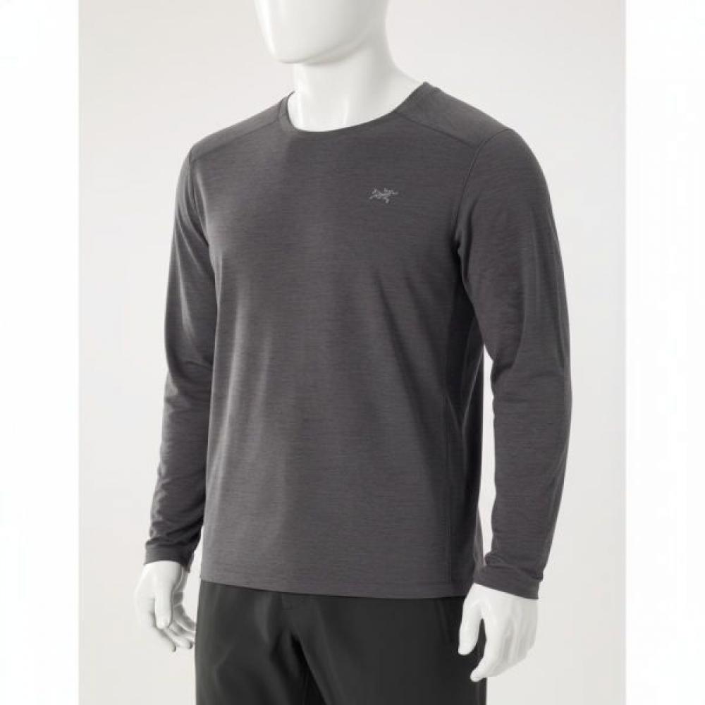 Arc Teryx CorMac Crew Neck Ls M 25fw atpfM09719bhr BLACK HEATHER/L (around 105)