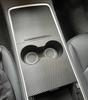 For Tesla Model 3 Y - Center Console Panel Sticker Wood Grain Film Carbon Central Control Cover Car Interior Accessories