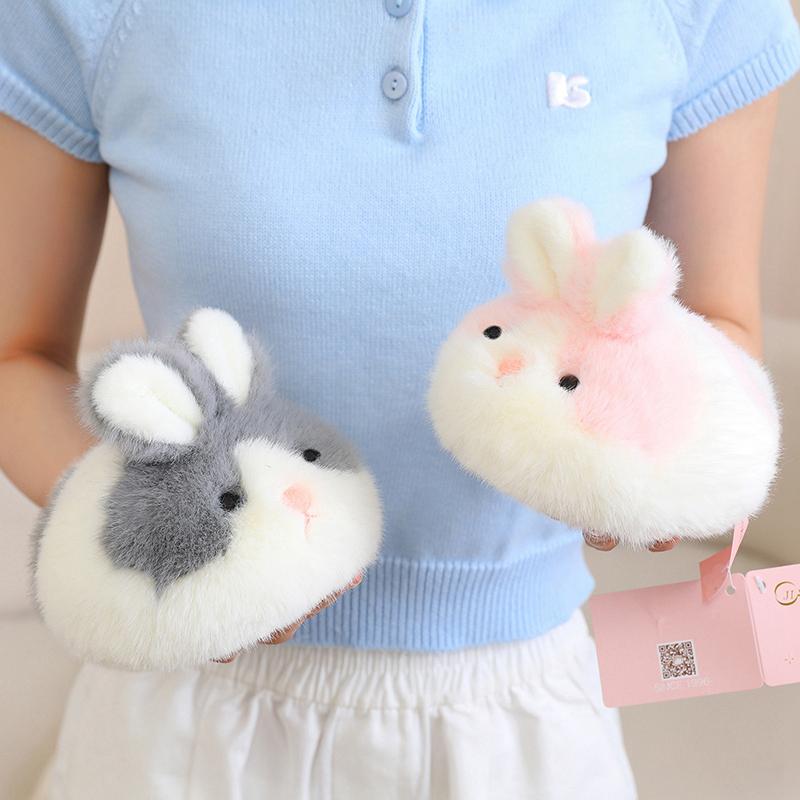 Chubby Hamster Pig Rabbit Plush Toy, Soft Kawaii Cute Stuffed Animal Doll Stress Relief Toy Pillow For Kids Sofa Cushion