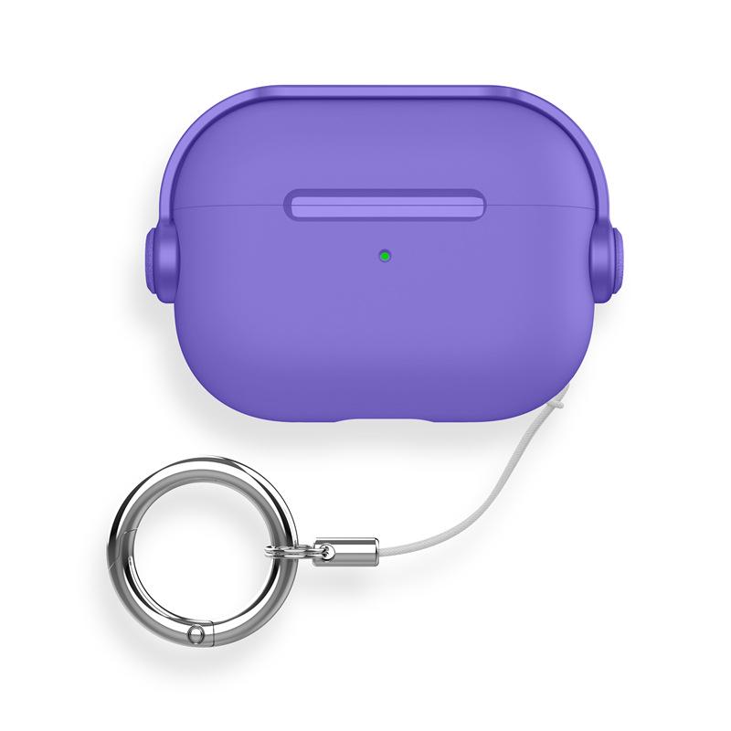 Étui pour AirPods Pro 2 avec cordon et verrou de sécurité - Compatible avec les AirPods 4