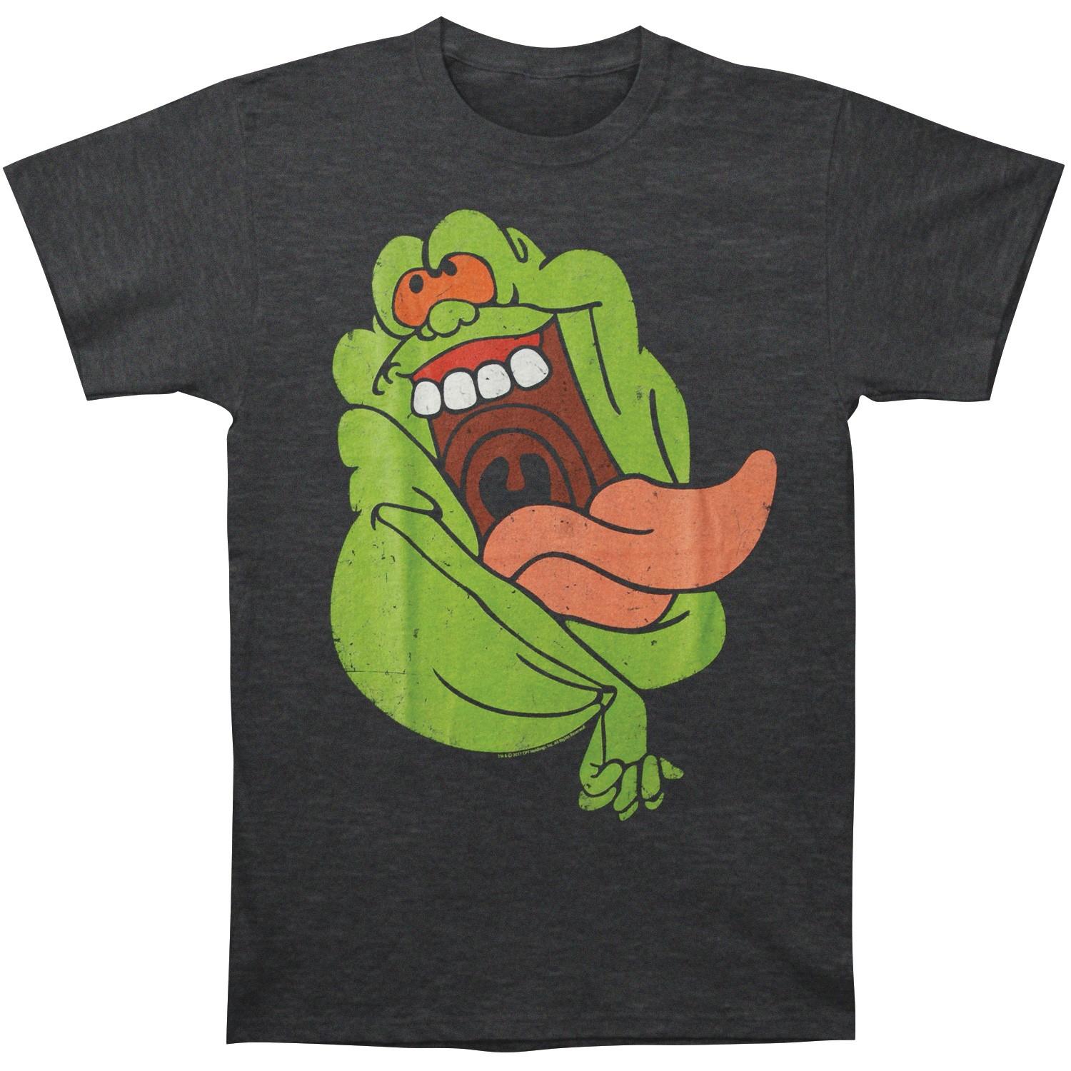 Men s Ghostbusters Slimer T-shirt XXX-Large Black XL