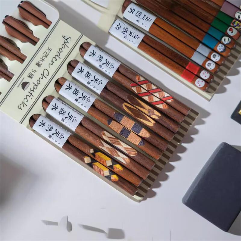 Bei Jing Jie Japanese Red Sandalwood Chopstick Set