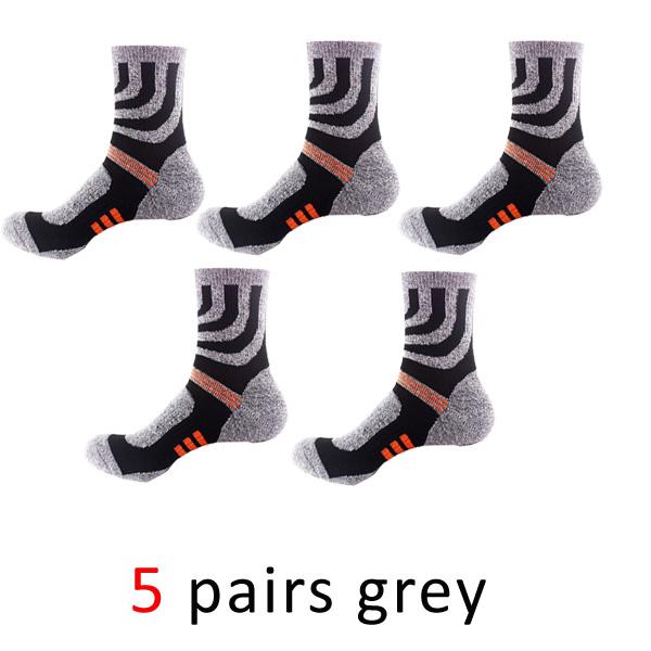 Winter Men Socks Thicken Thermal Wool Pile Cashmere Snow Socks Climbing Hiking Sport Seamless Boots Sleeping Socks 1/2/5 Pairs