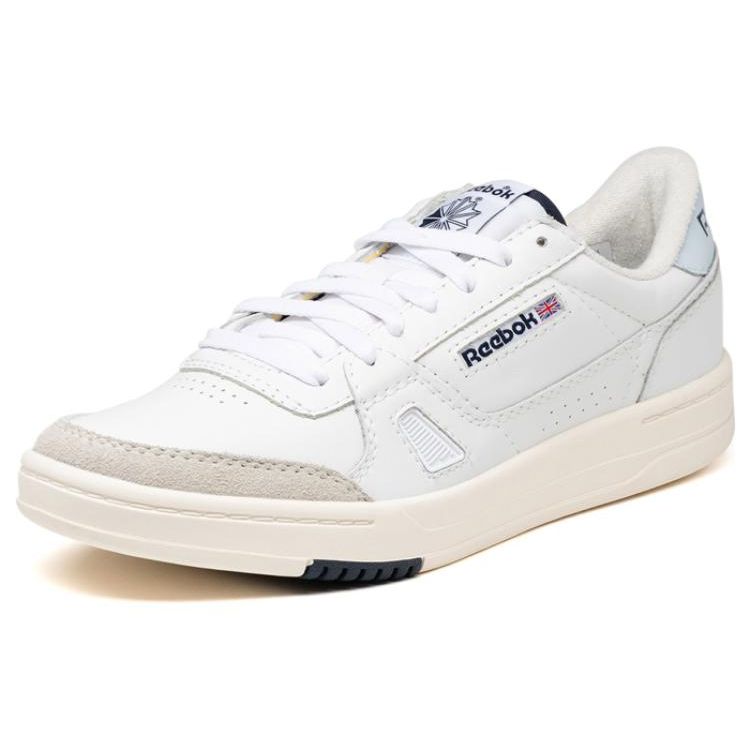 Reebok Lt Court Comfortable Versatile Durable Low-Top Sneakers Unisex Sneakers White Black 100033714