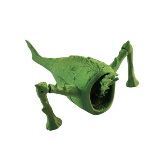 3D Printed Sea Monsters, Articulated Fidget Toy, Sea Eater Deep Sea Creature Collectible, Stress Relief Desk Toy & Unique Gift for Ocean Lovers
