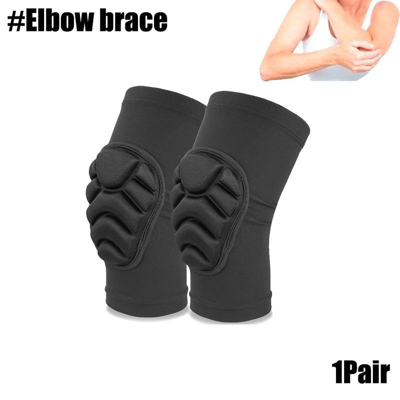 1 pereche de genunchiere din burete gros, mâneci pentru cote, genunchiere sportive pentru evitarea, fotbal, volei, genunchiere pentru copii, suport pentru copii, tineri