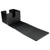 Ultra Pro - Vivid Series Alcove Edge Card Holder (Black) - Holds and Protects Up To 100 Full-size Collectible, Baseball, Game, Sports, or Full-size Ca