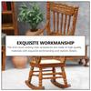 Rocking Chair Furniture Tiny Small Model Dolly House Mini Adorable Baby Accessories