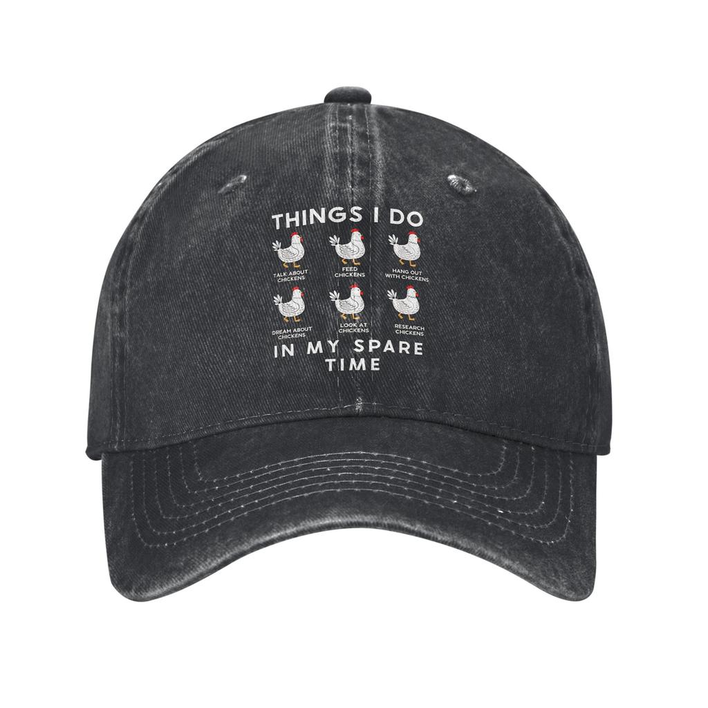 Vintage Things I Do In My Spare Time Go Fishing Baseball Caps Unisex Distressed Cotton Snapback Hat Outdoor All Seasons Hats Cap