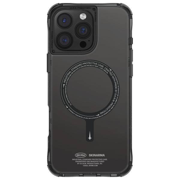 Skinarma Case Saido Iphone 16 Pro 6.3   Magnetic Charging Black/Black