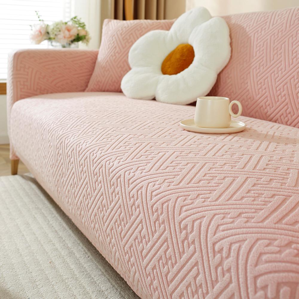 All-season Universal Dust Proof Sofa Cover Fully Covered  Anti Slip  Simple and Modern Elastic Anti Cat Paw Sofa Cover Cushion