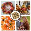 Artificial Pinecone Autumn Decoration Golden Pinecone Decor