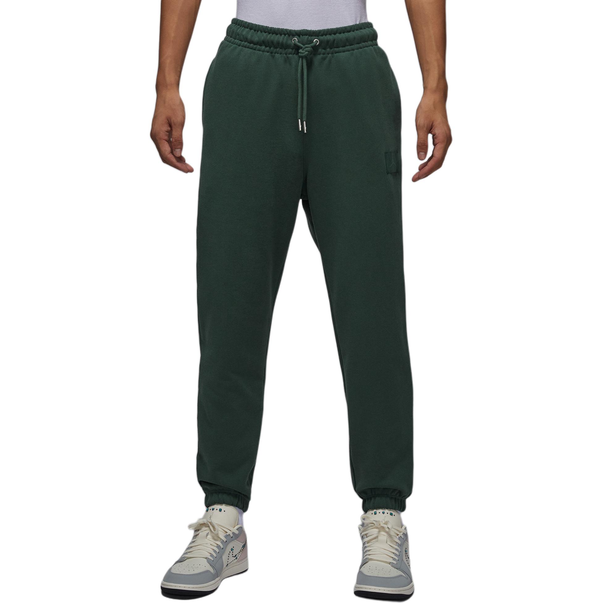 

Jordan Flight Fleece Cotton Drawstring Solid Color Cuffed Knit Joggers Men bottoms FV7252-316 3XL