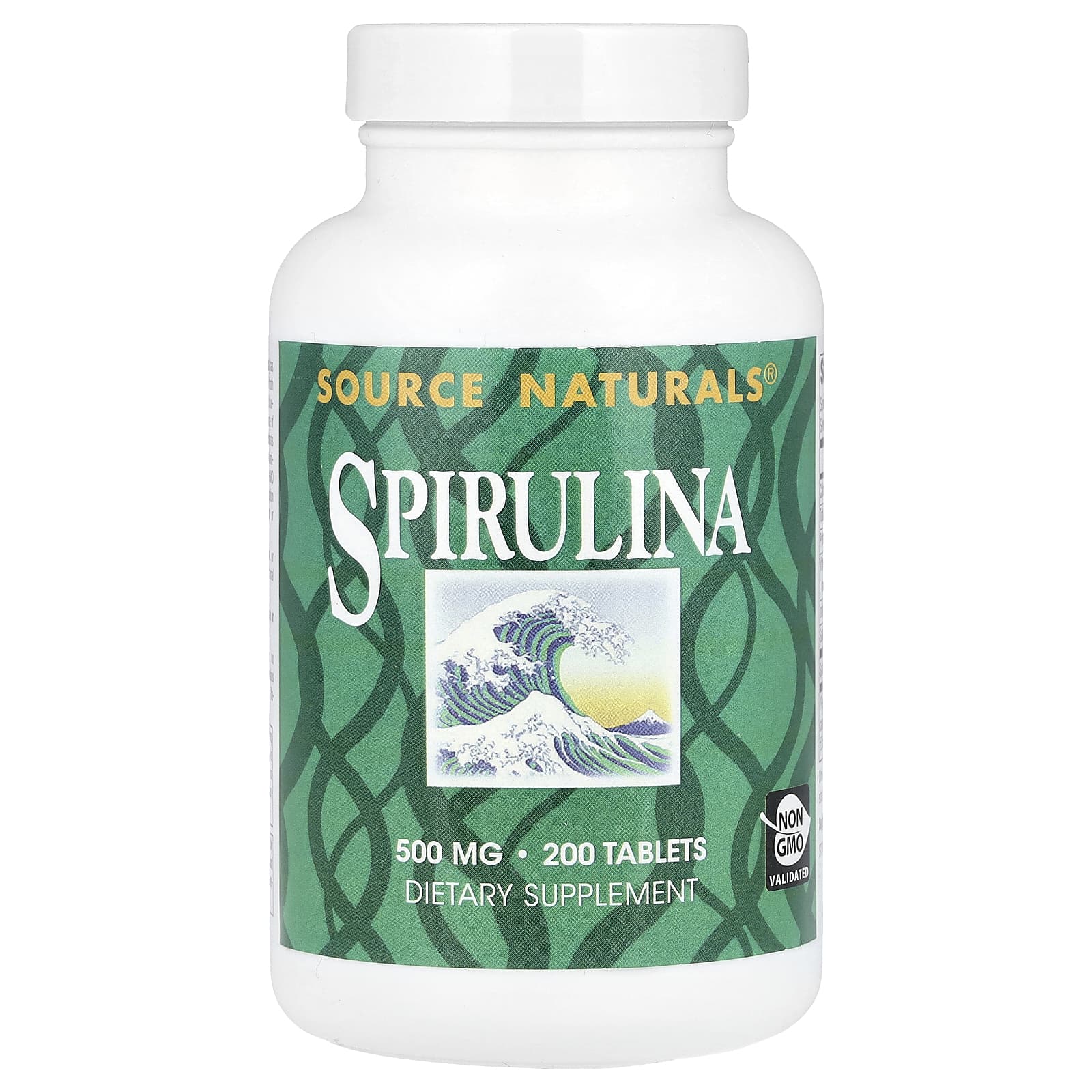 

Spirulina, 500 Mg, 200 Tablets