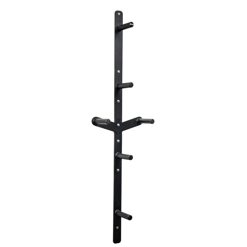 WEZHO Wall-Mounted Olympic Weight Plate Rack