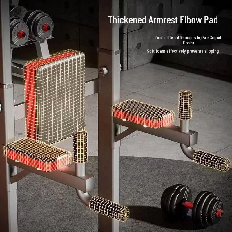 Multi-functional Punch-Free Home Pull-Up Bar
