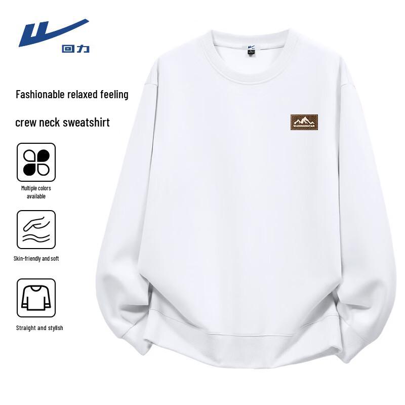 Warrior Round Neck Graphic Sweatshirt