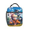 Uzumaki Gaara Kurama Shukaku Lunch Bag Leisure Lunch Box For Unisex Office Portable Zipper Cooler Bag Thermal Tote Handbags