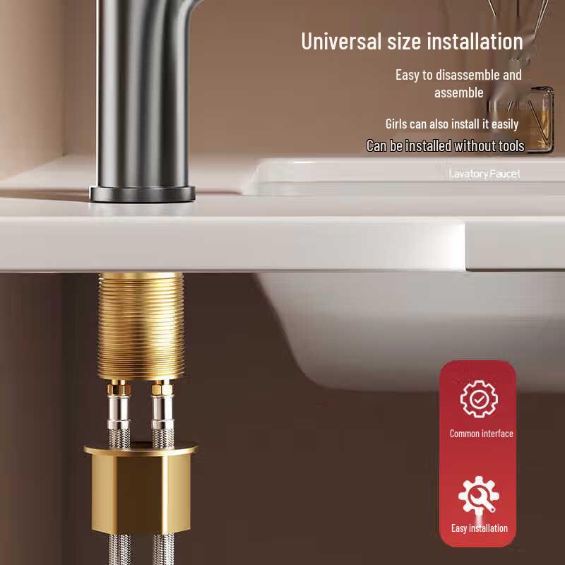 Stainless Steel Household Basin Faucet