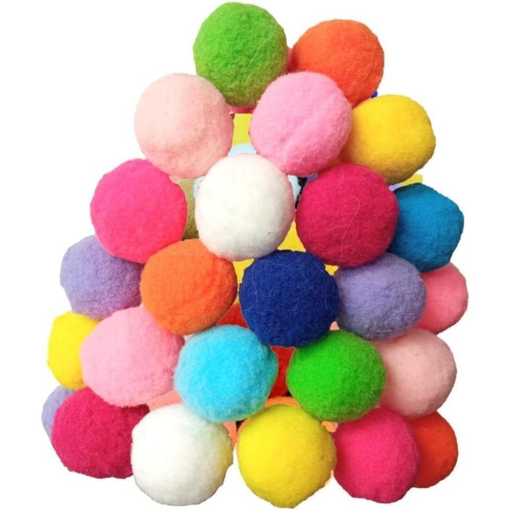 Interactive Cat Toy Launcher with 10 Pom-Pom Balls – Indoor Fetch Gun for Cats