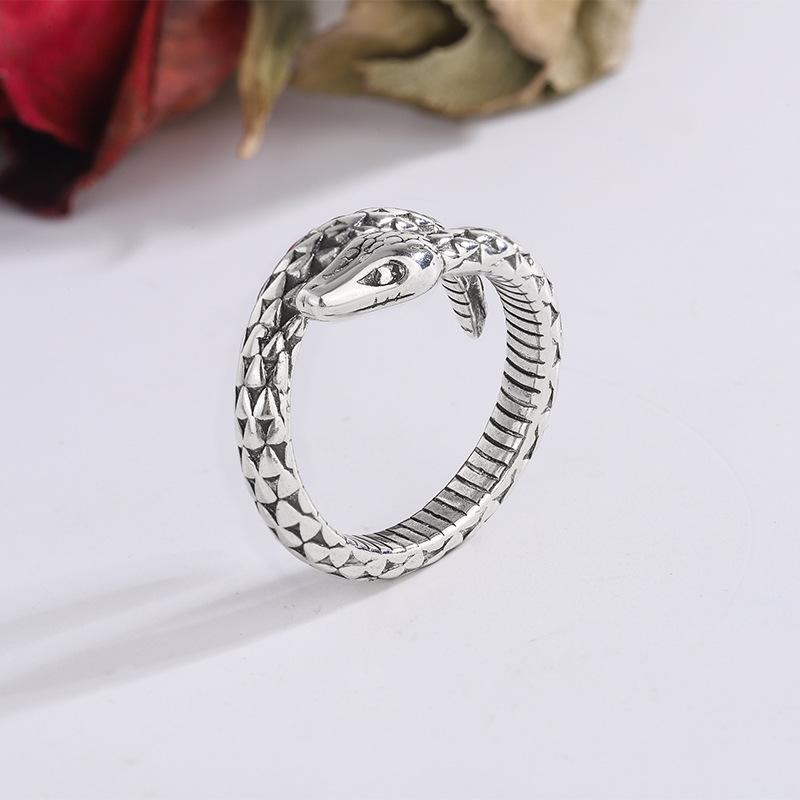 925 Silver Viper Open Finger Rings For Women Wedding Female Jewelry Promotions Jewellery