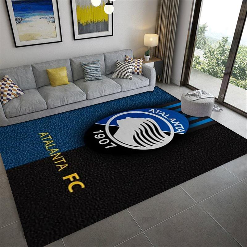 Nuovo Tappeto Atalanta 2025 per Soggiorno Camera da Letto Casa Decorazione Divano, Tappetino Antiscivolo per Giochi Bambini