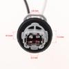 1Set 90075-60004 For Toyota Honda T10 Bulb Socket Car Clearance Lights Base Cable Adapter Lamp Holder Connector Accessories