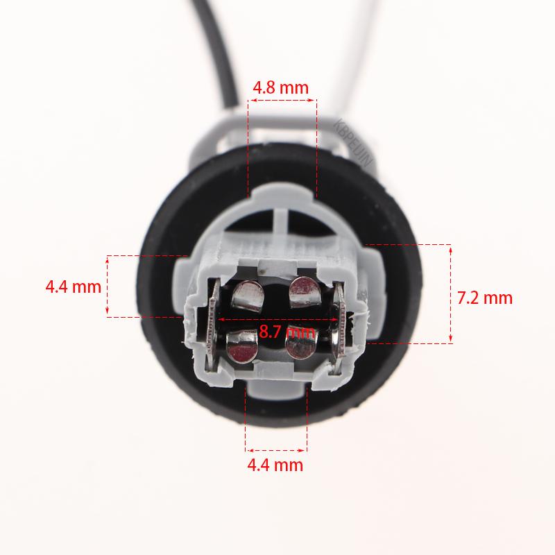 1Set 90075-60004 For Toyota Honda T10 Bulb Socket Car Clearance Lights Base Cable Adapter Lamp Holder Connector Accessories