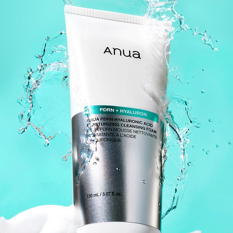Anua PDRN Hyaluronic Acid Moisturizing Cleansing Foam 150ml