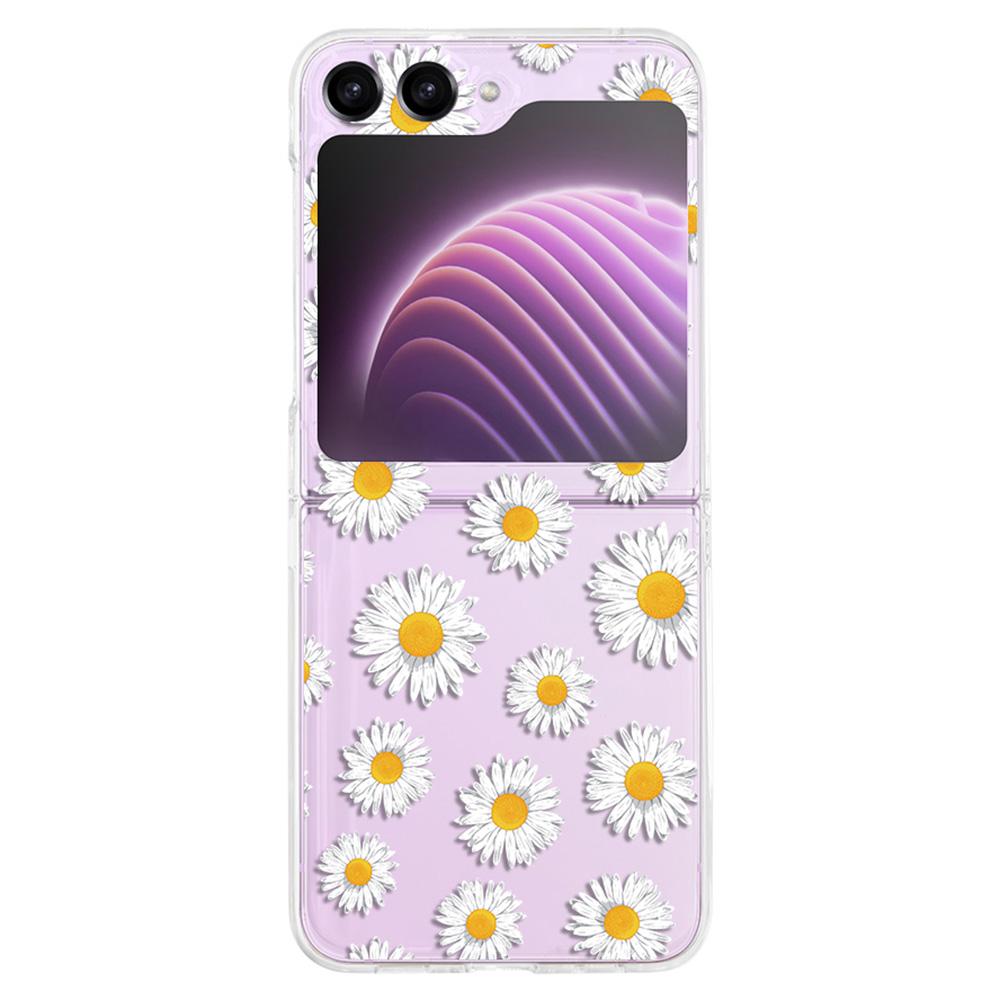 

Pattern Printing Phone Case for Samsung Galaxy Z Flip5 5G,Anti-scratch PC Phone Cover Z61