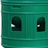 Bird Water Drinker Parakeet Chicken Dove Feeder with Hanging Handle Green 1L