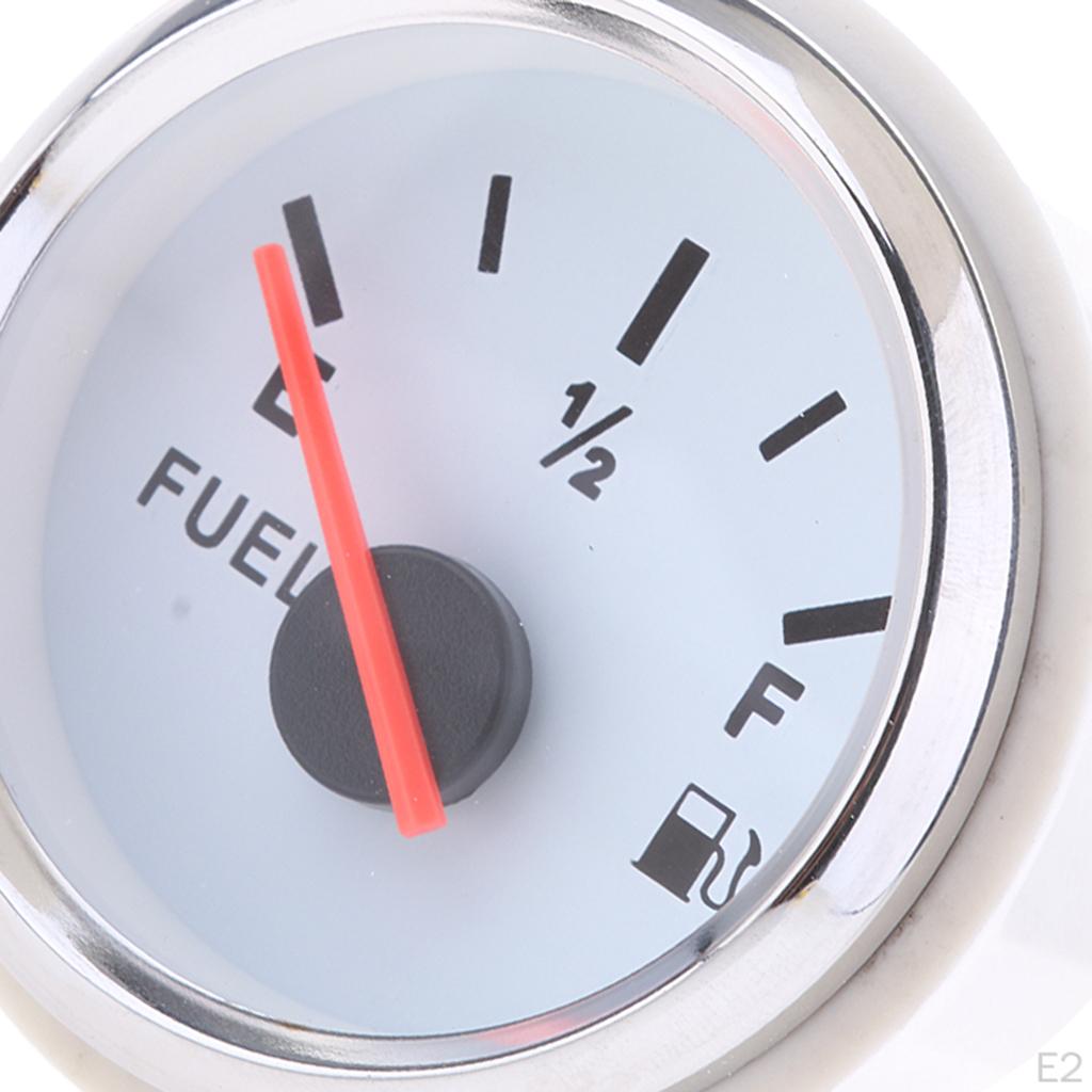 Indicatore Livello Carburante 2" per Barche e Auto