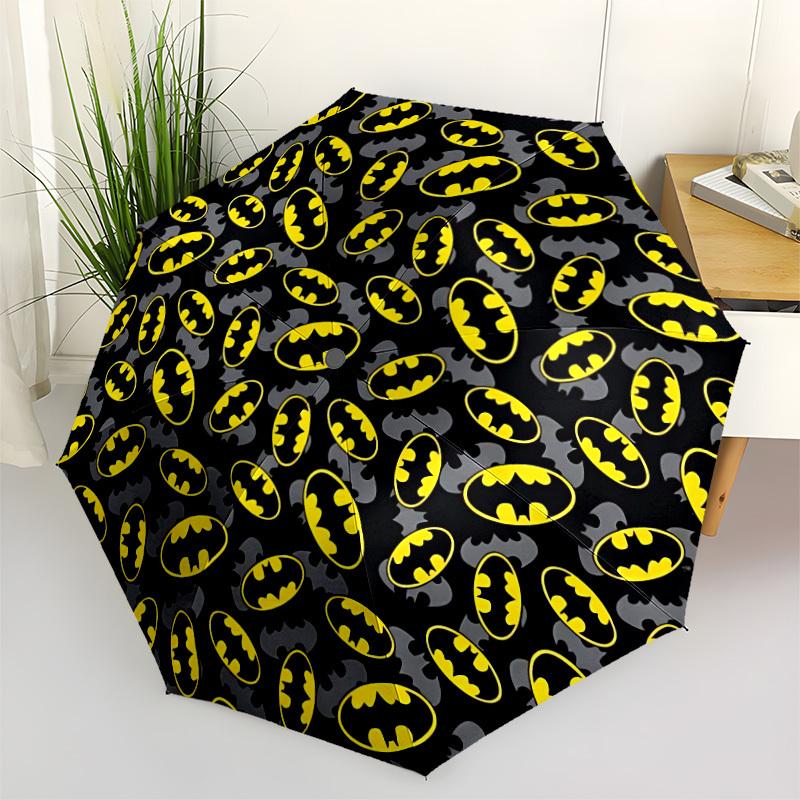 1pc Batman, Superhero Automatic Open/Close Umbrella, Christmas Gift for Men Women, Daily Travel Outdoor Use yy251101190