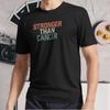 New Shirt Stronger Than Cancer, Cancer Active Logo T-Shirt Funny Size S - 5XL