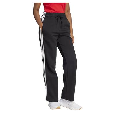 Essentials 3 Stripes Open Hem Fleece Joggers