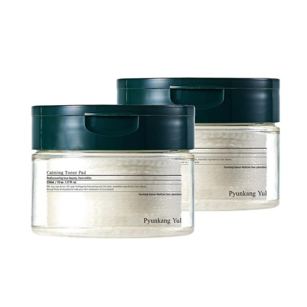 

Pyunkang Yul Calming PHA Toner Pad [1+1 Duo] Soothing & Mild Exfoliating Big Size Pads (70 Sheets x 2)