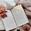 26 Letters Embroidered Corner Bookmarks Felt Triangle Label Bookmark Elegant Personalized Bookmarks Stationery Office Supplies