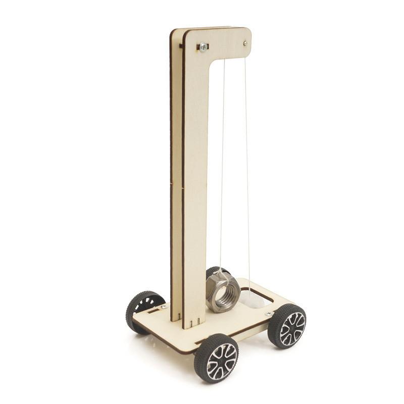 

Wooden Diy Gravity Car Science Experiment Kit For Elementary School Students