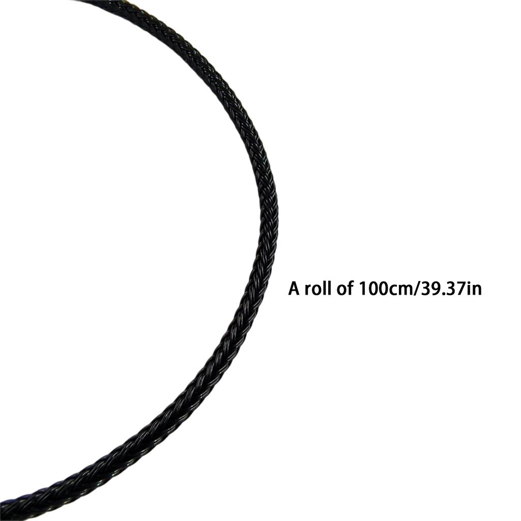 Sturdy Waxed Polyester String for Bracelet Crafting Jewelry Making Supplies 1M Per Roll 1MM Diameter Multicolor