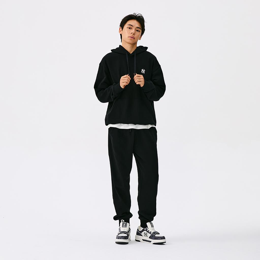 New MLB New York Yankees Basic Collection 25FW Casual Pants Unisex Standard Black 3APTB0154-50BKS