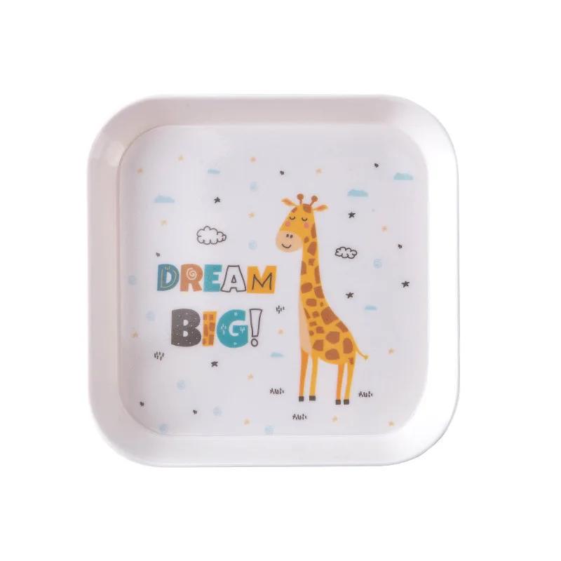 Snack Platter Snack Dish Small Bone Spit Dish Melamine Small Plate Household Bone Dish Cake Plate