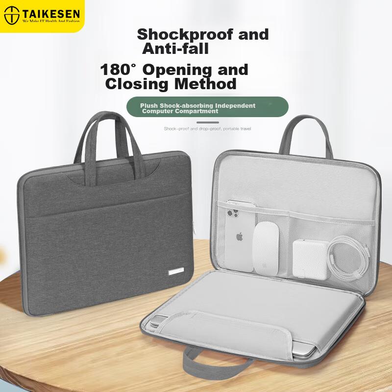 Taikesen Laptop Bag Handheld Notebook Suitable for Apple 13-Inch Huawei Lenovo Protective Case Commuter Briefcase for Men And Wome