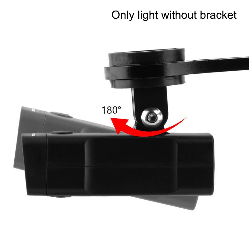 Bike Headlight Usb Rechargeable Cycling Flashlight Waterproof Bike Hanging Light High Brightness 3 Gears For Mountain Bike