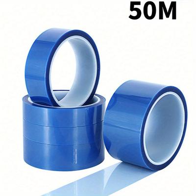 50m High Temperature, Heat Resistant Tape, Heat Transfer Tape for Heat Sublimation Non-Residual Adhesive Tape Gadget