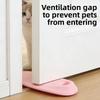 Safety Guard Anti-Slip Pet Door Stopper Thickened Silicone Door Wedge Windproof Anti Pinch Door Plug Home Use