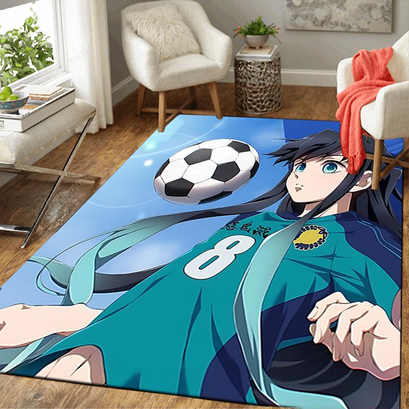 1pc Soccer Dream Journey Rug, Office Carpet Indoor Outdoor Entrance Doormat, Non-Slip Soft And Comfortable, Living Room. Q71402