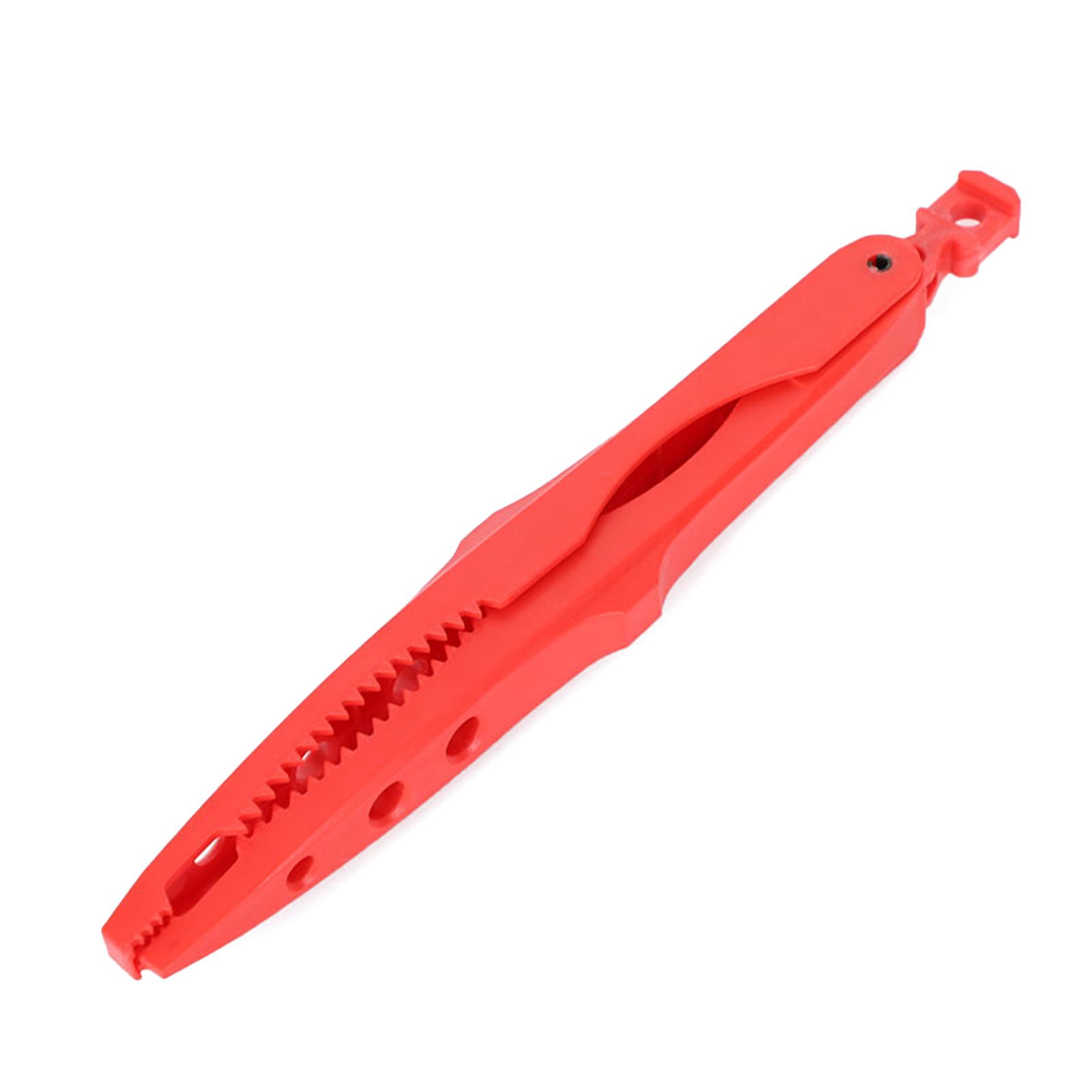 

Fishing Fish Clip Handheld Gripper Tool Fish Controller Grabber Fishing Body Grip Clamp Portable Fish Catching Clip помаранчевий