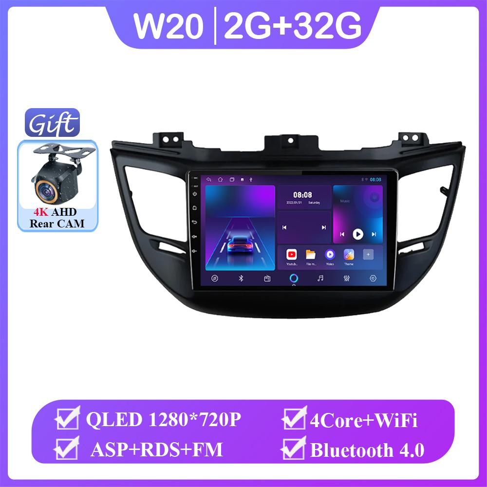

Android 14 автомобильное радио для Hyundai Tucson 3 2015-2018 Auto Carplay WIFI GPS навигация мультимедиа видеоплеер стерео без 2din DVD